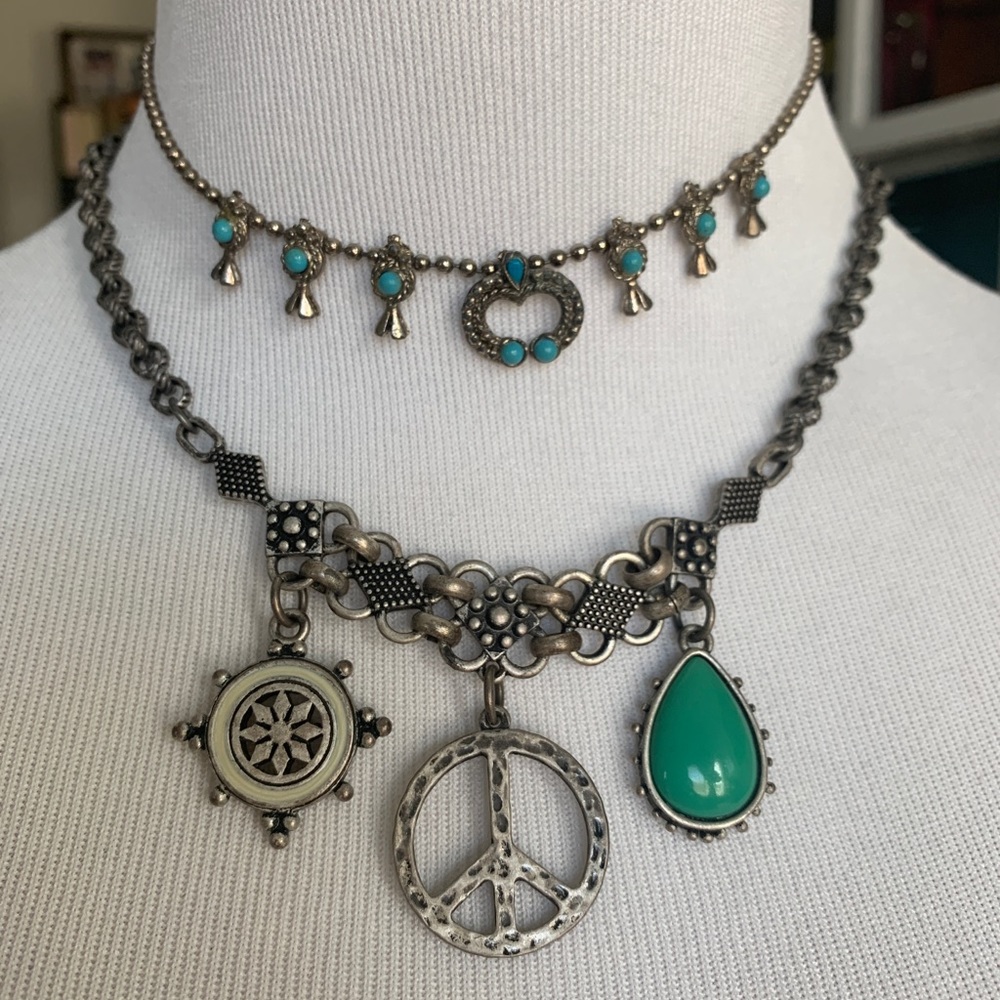 Vtg Navajo necklace lot
